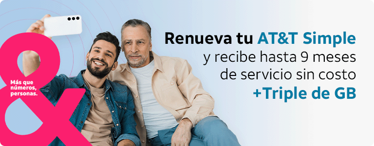 Renueva tu AT&T Simple
